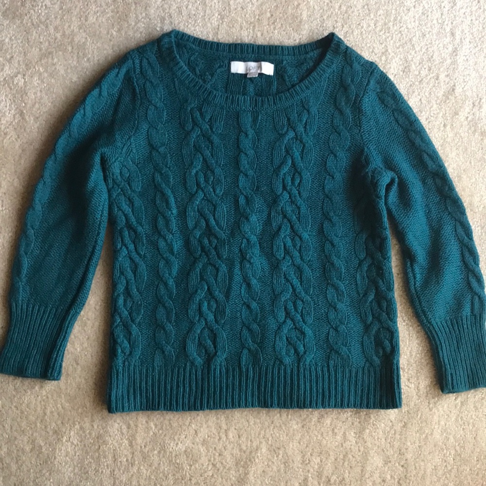 LOFT crop sweater